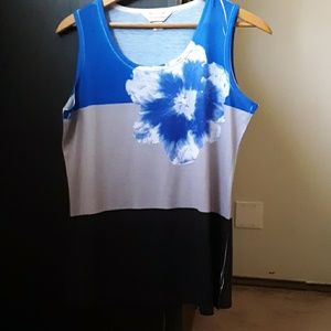 Color block tank top